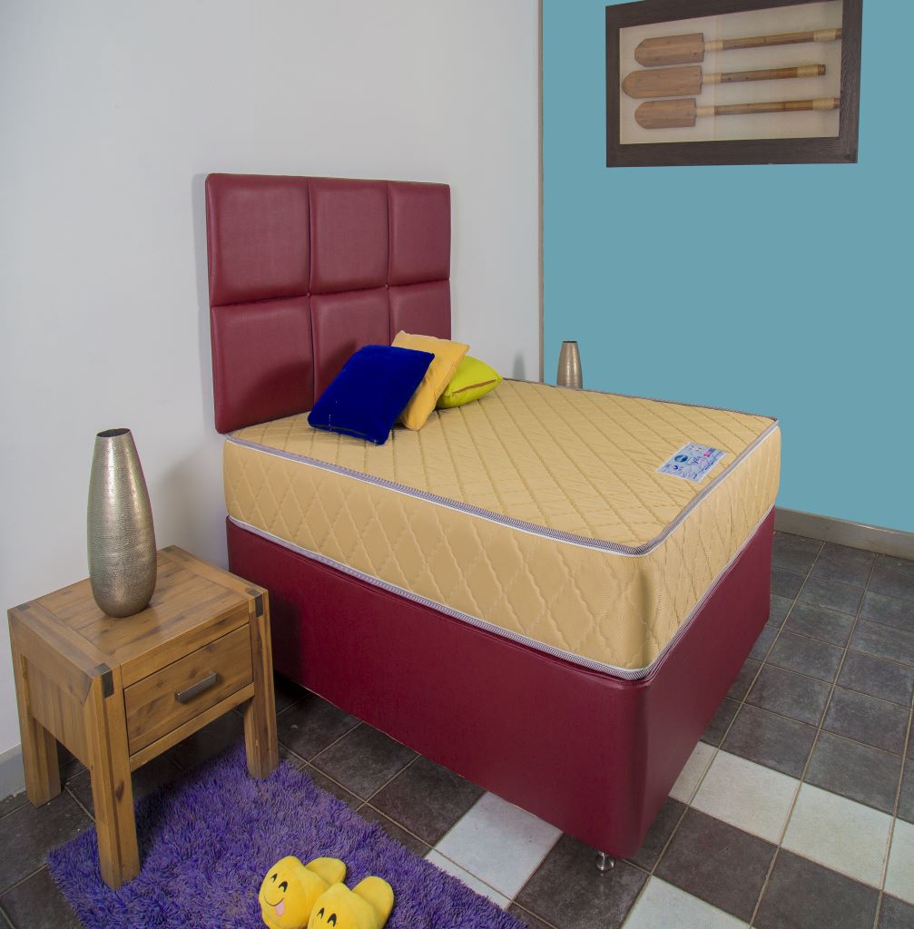 King Size Bed | 6 Feet Bed | Royale Mattress Bedset | Gel Infused Bedset