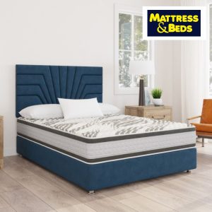 King size bedset | quality beds | bed with mattress | Silentnight Beds | Mattress & Beds | Slumberland | Vitafoam | Premium Bed Design | 6 feet beds|