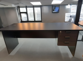1800mm Desk |1.8 meters desk | Mahogany Desk | Wenge Desk | Executive Desk| Desk with fixed Drawers | Big Desk | Quality Desk | Managerial Desk